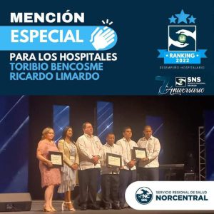 Hospital Toribio Bencosme participa en RankingSNS2022
