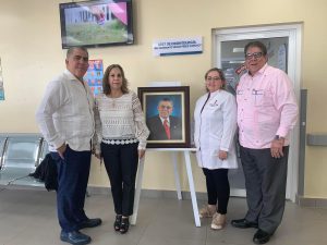 Hostoben rinde honor al Dr. Humberto Hugo Pérez Caputo